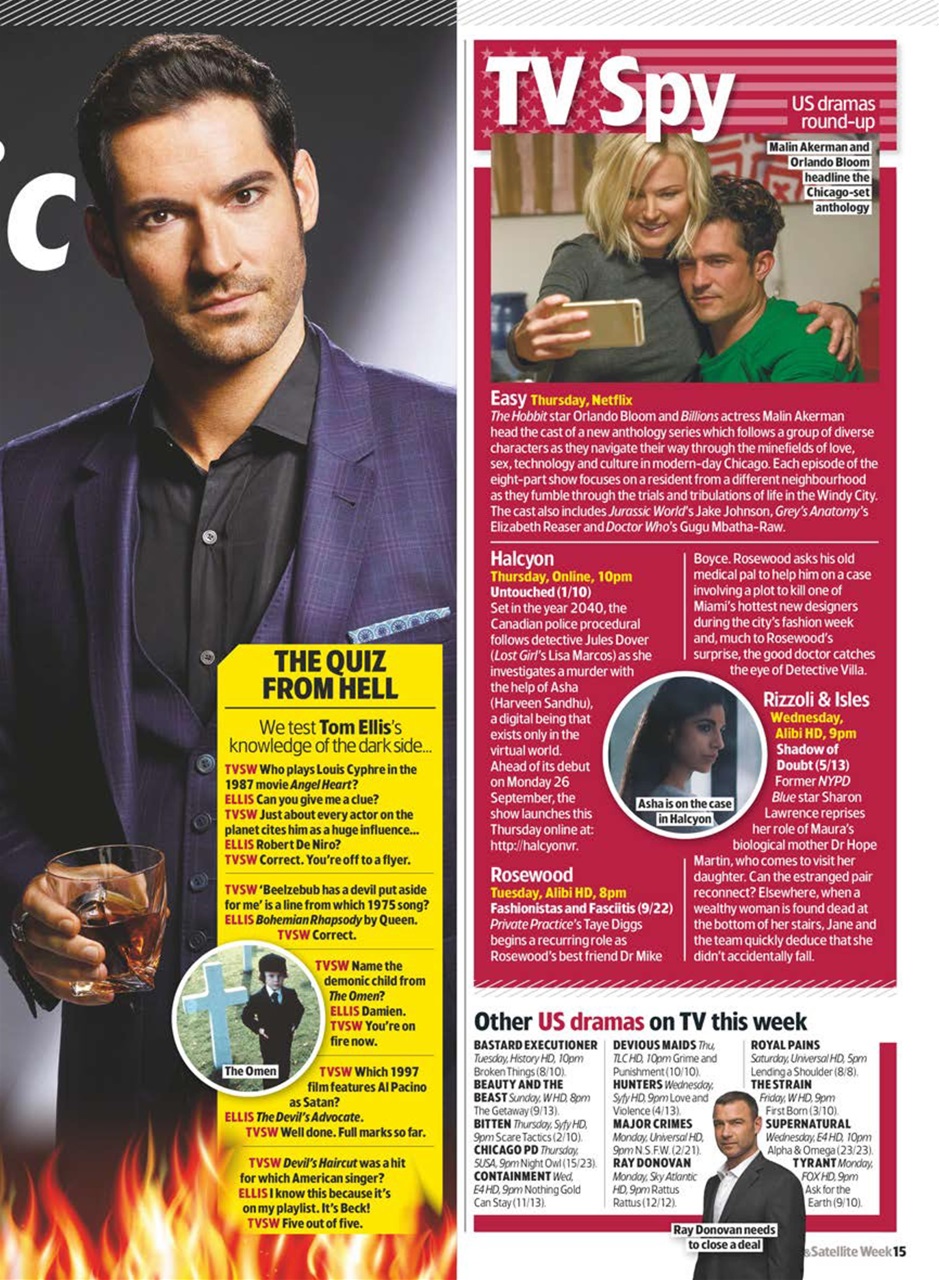 TV & Satellite Week Preview Pages