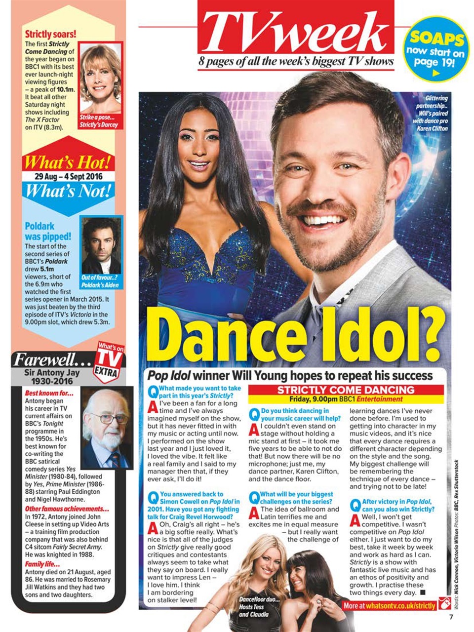 What's on TV Preview Pages
