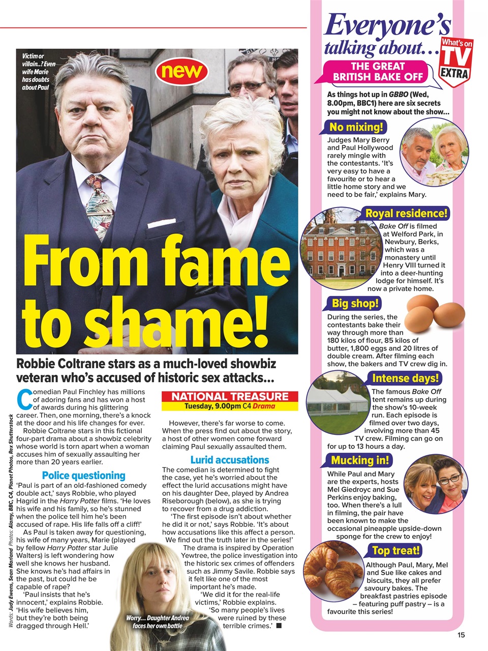 What's on TV Preview Pages