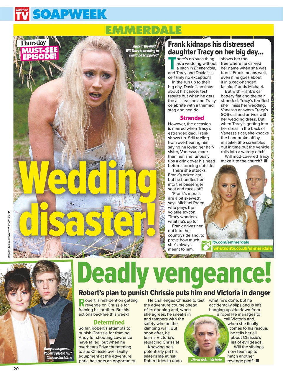 What's on TV Preview Pages
