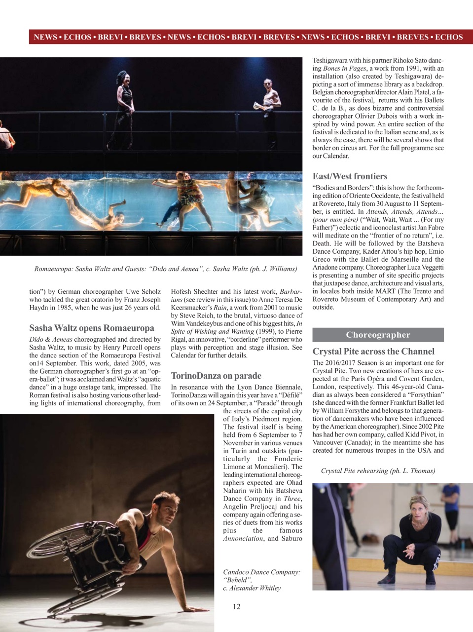 BALLET2000 English Edition Preview Pages