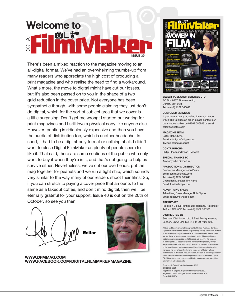 Digital FilmMaker Preview Pages