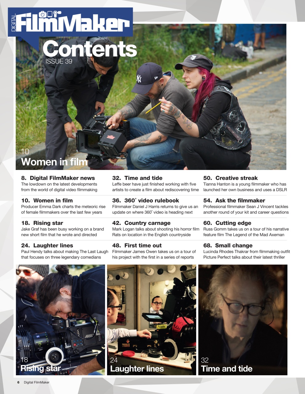 Digital FilmMaker Preview Pages
