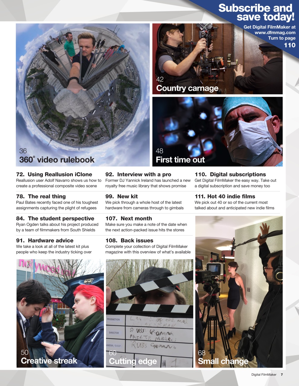 Digital FilmMaker Preview Pages