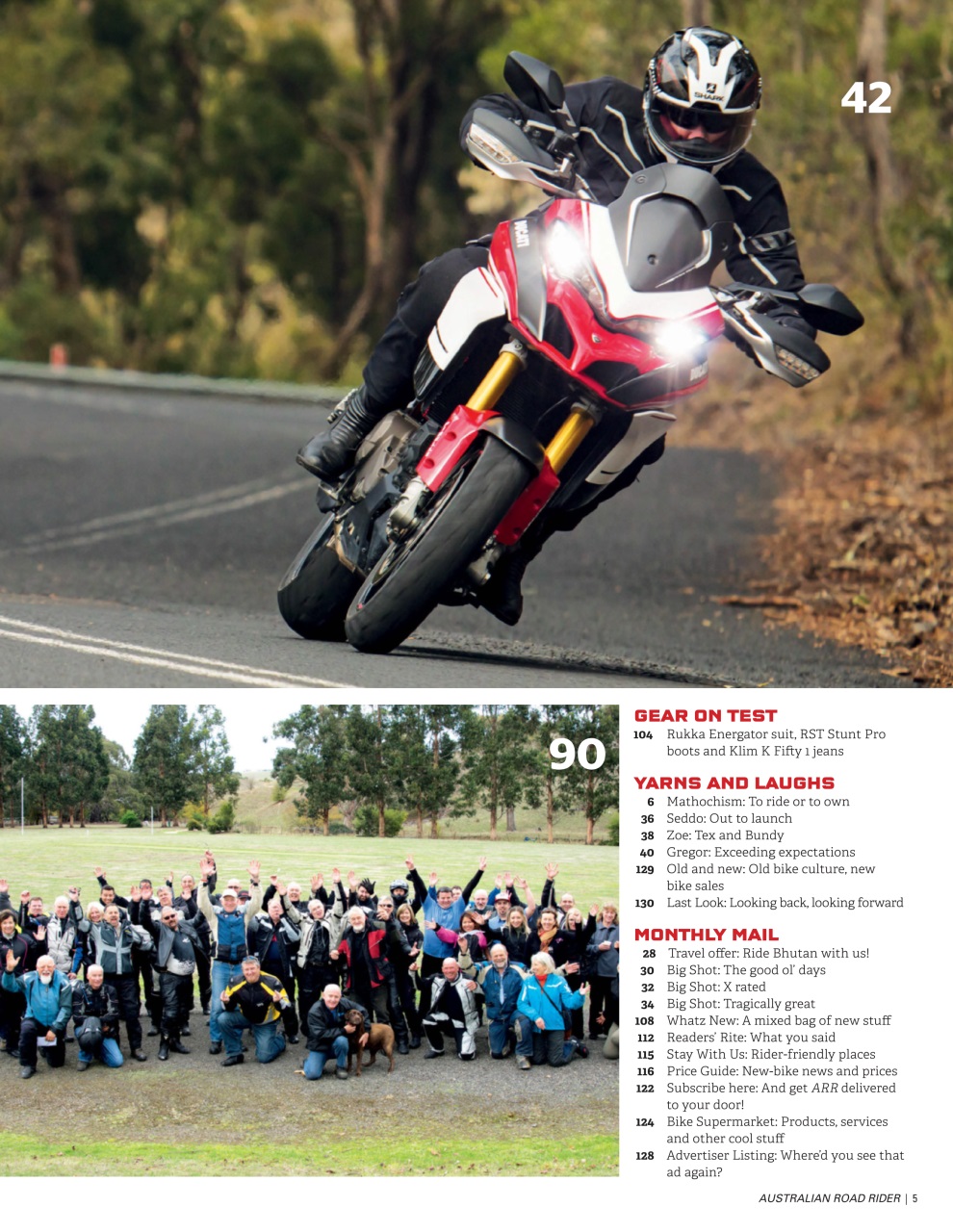 Australian Road Rider Preview Pages