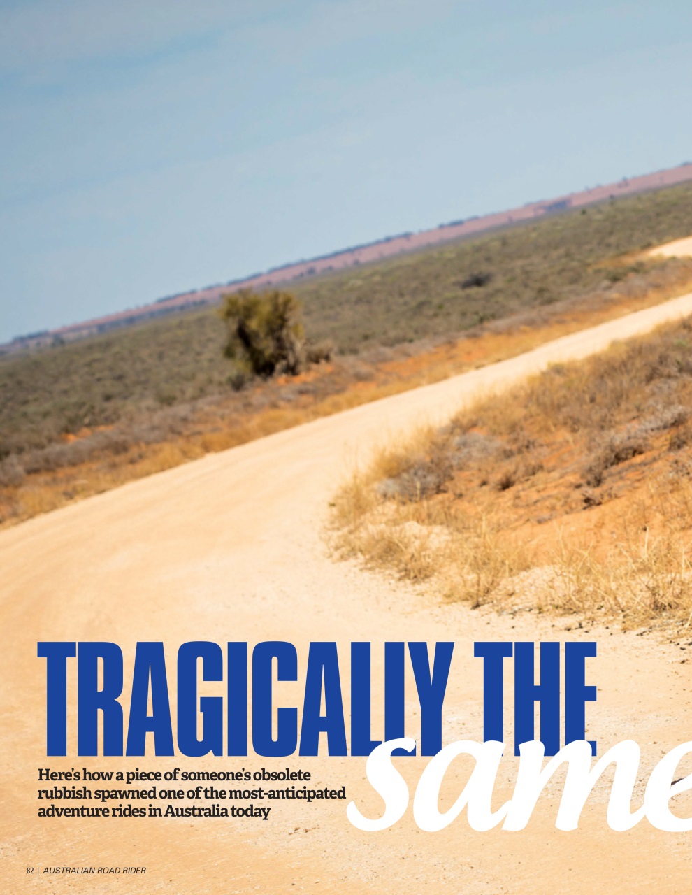 Australian Road Rider Preview Pages