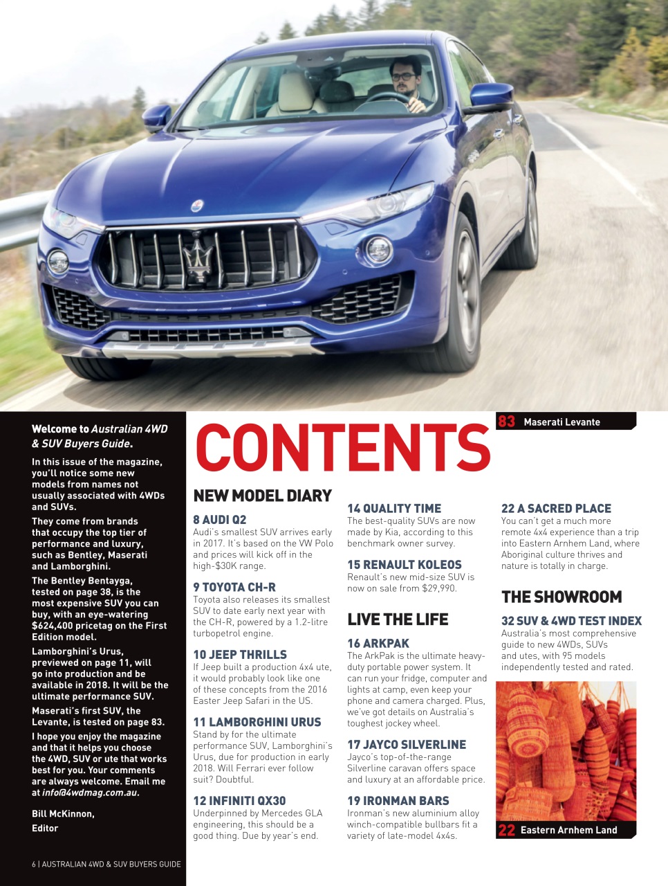 Australian 4WD and SUV Buyers Guide Preview Pages