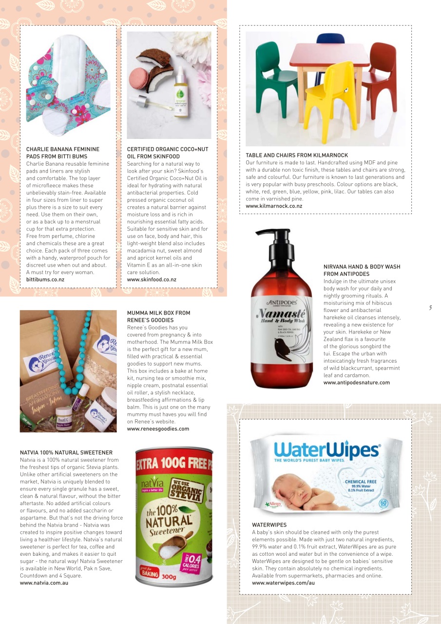 The Natural Parent Magazine Preview Pages