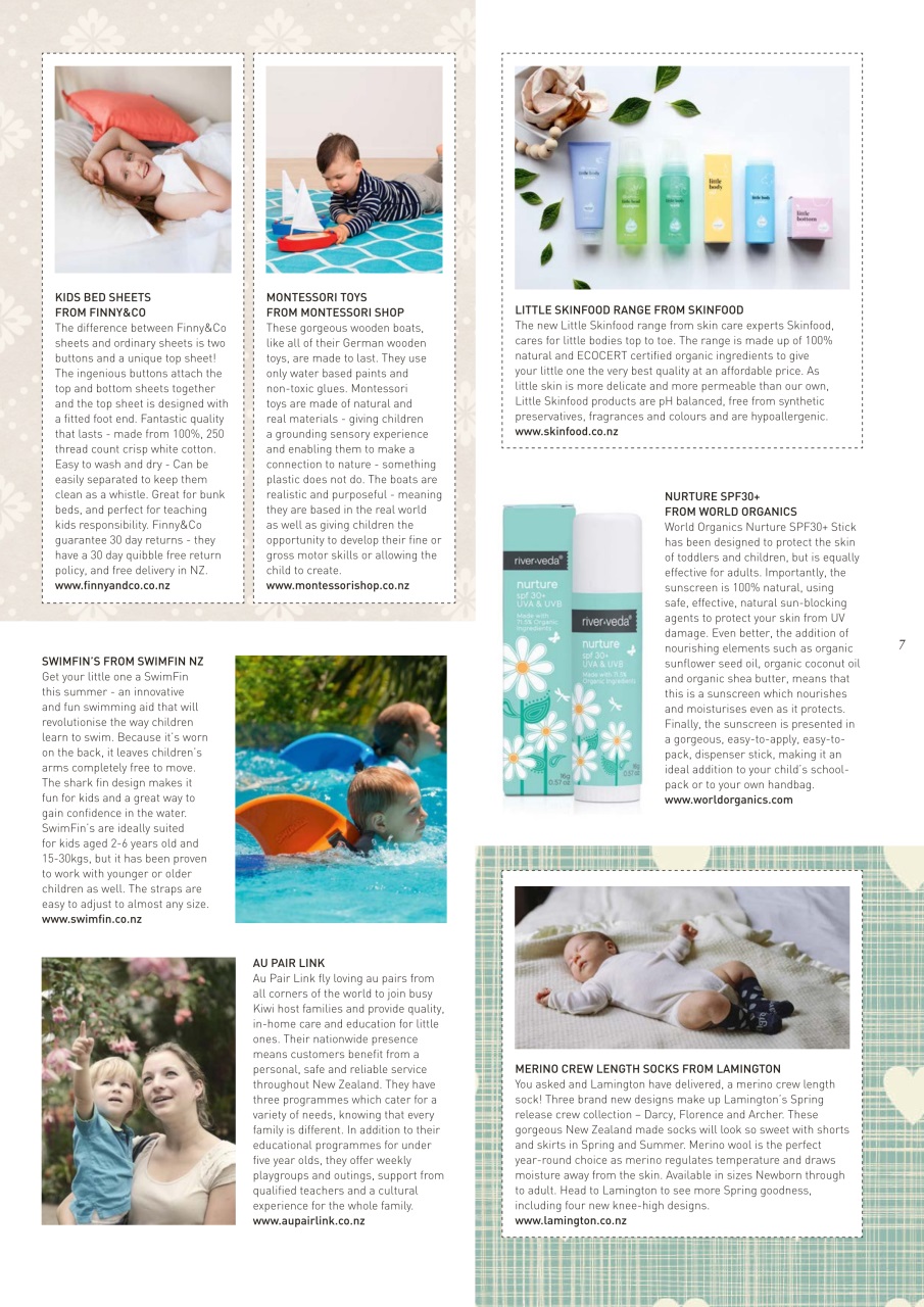 The Natural Parent Magazine Preview Pages