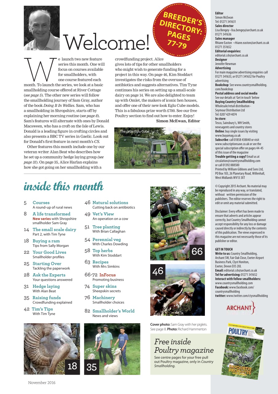 The Country Smallholder Preview Pages