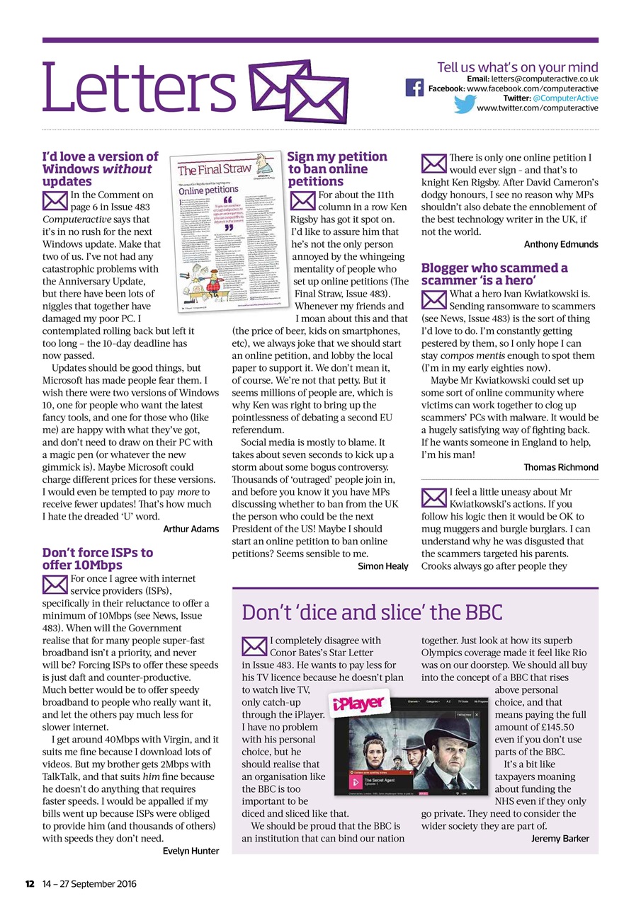 Computer Active Preview Pages