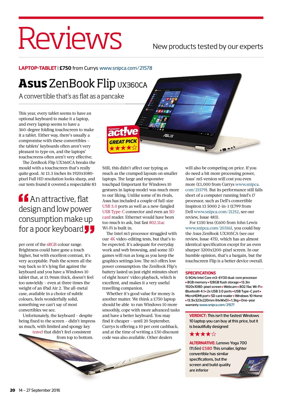 Computer Active Preview Pages