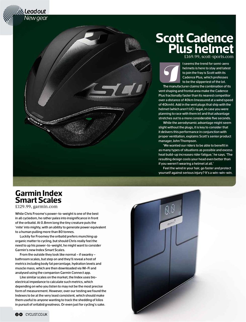 Cyclist Preview Pages
