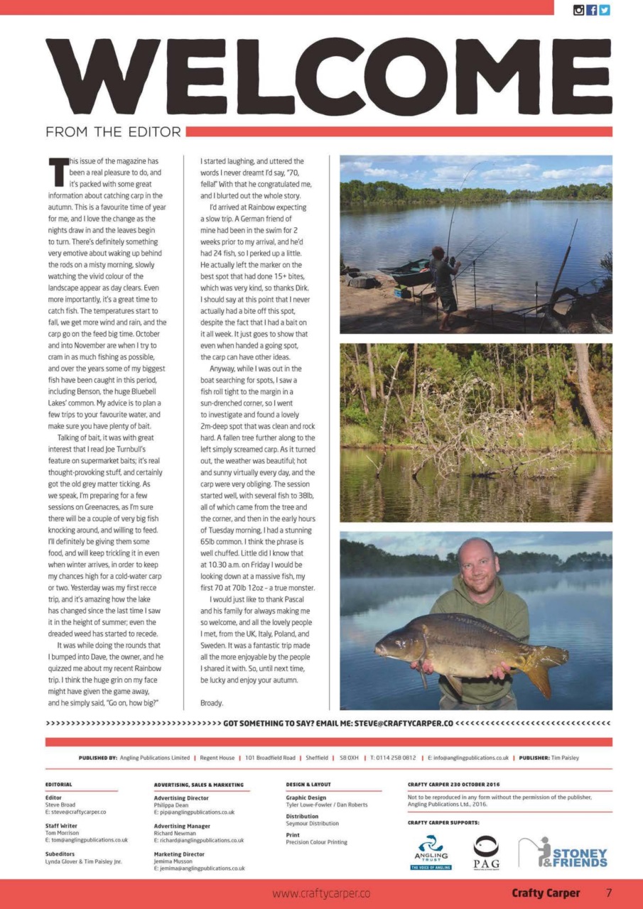 Crafty Carper Preview Pages
