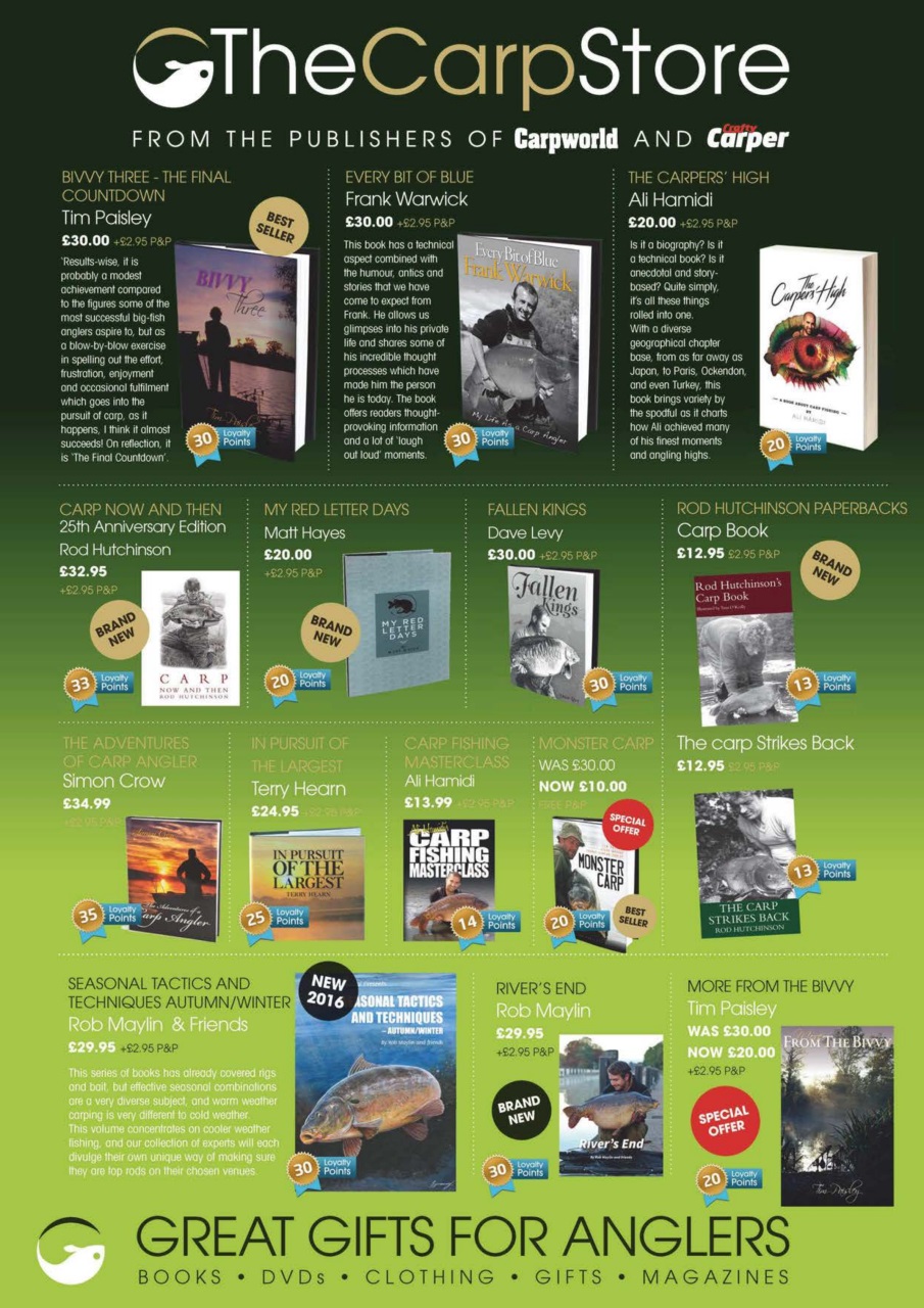 Crafty Carper Preview Pages