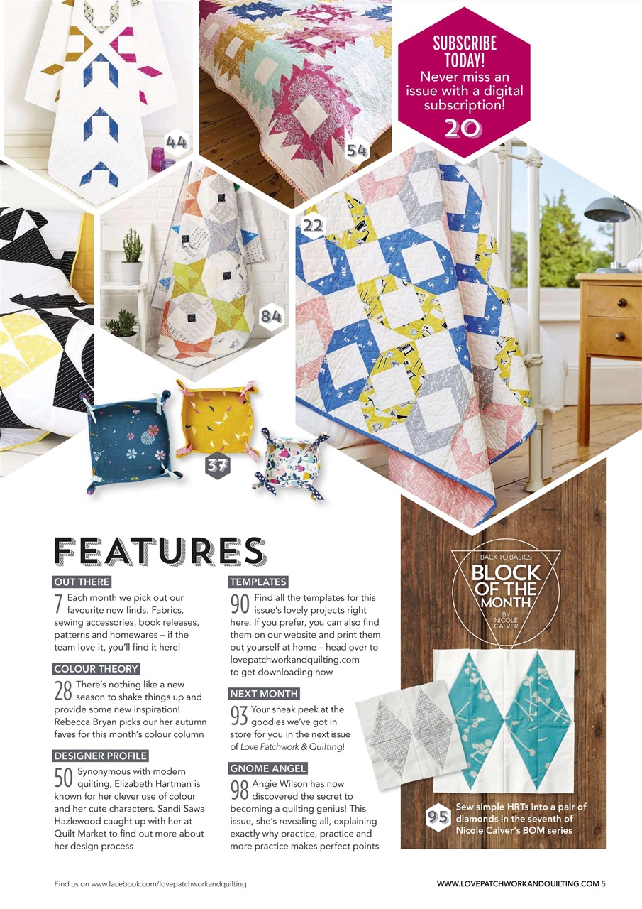 Love Patchwork & Quilting Preview Pages