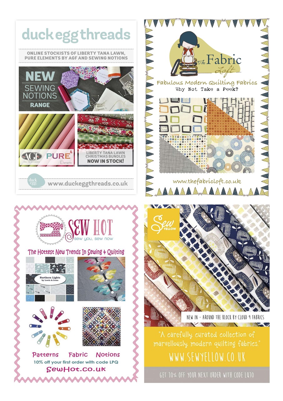 Love Patchwork & Quilting Preview Pages