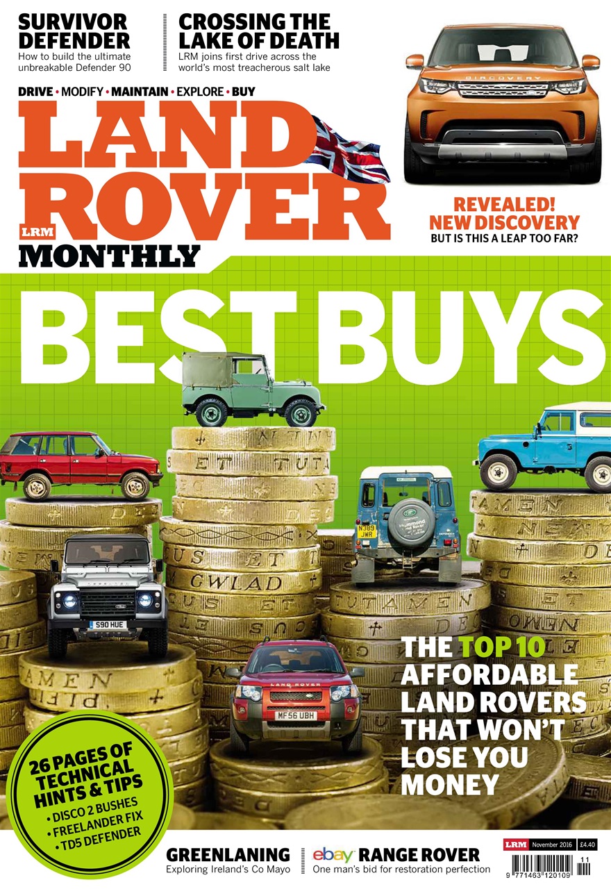 Land Rover Monthly Preview Pages