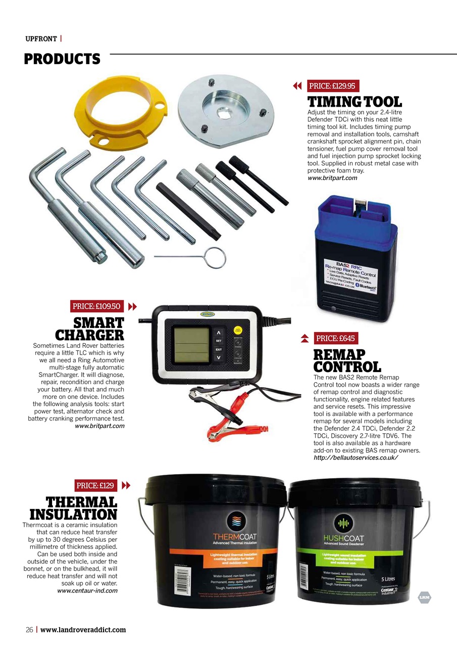Land Rover Monthly Preview Pages