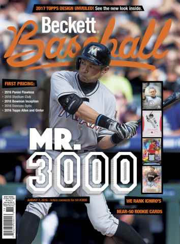 Beckett Baseball Magazine issue October 2016