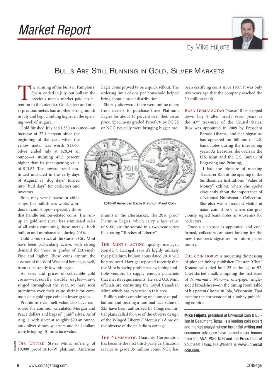 COINage Magazine Preview Pages