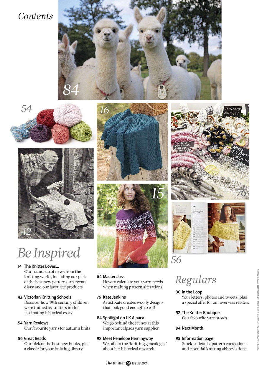 The Knitter Preview Pages