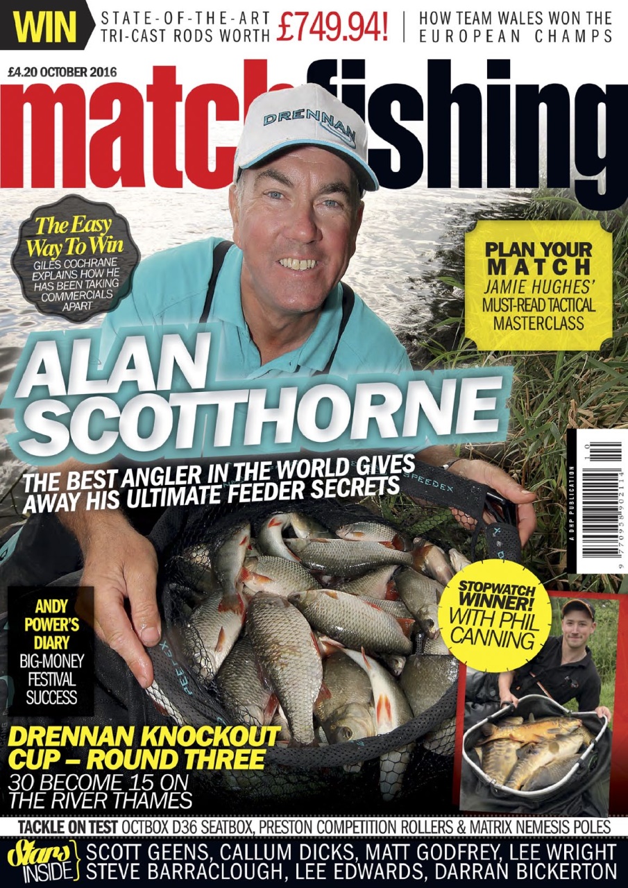 Match Fishing Magazine - October 2016 Back Issue