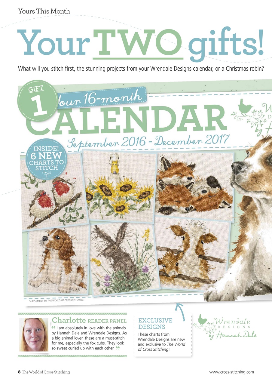 The World of Cross Stitching Preview Pages