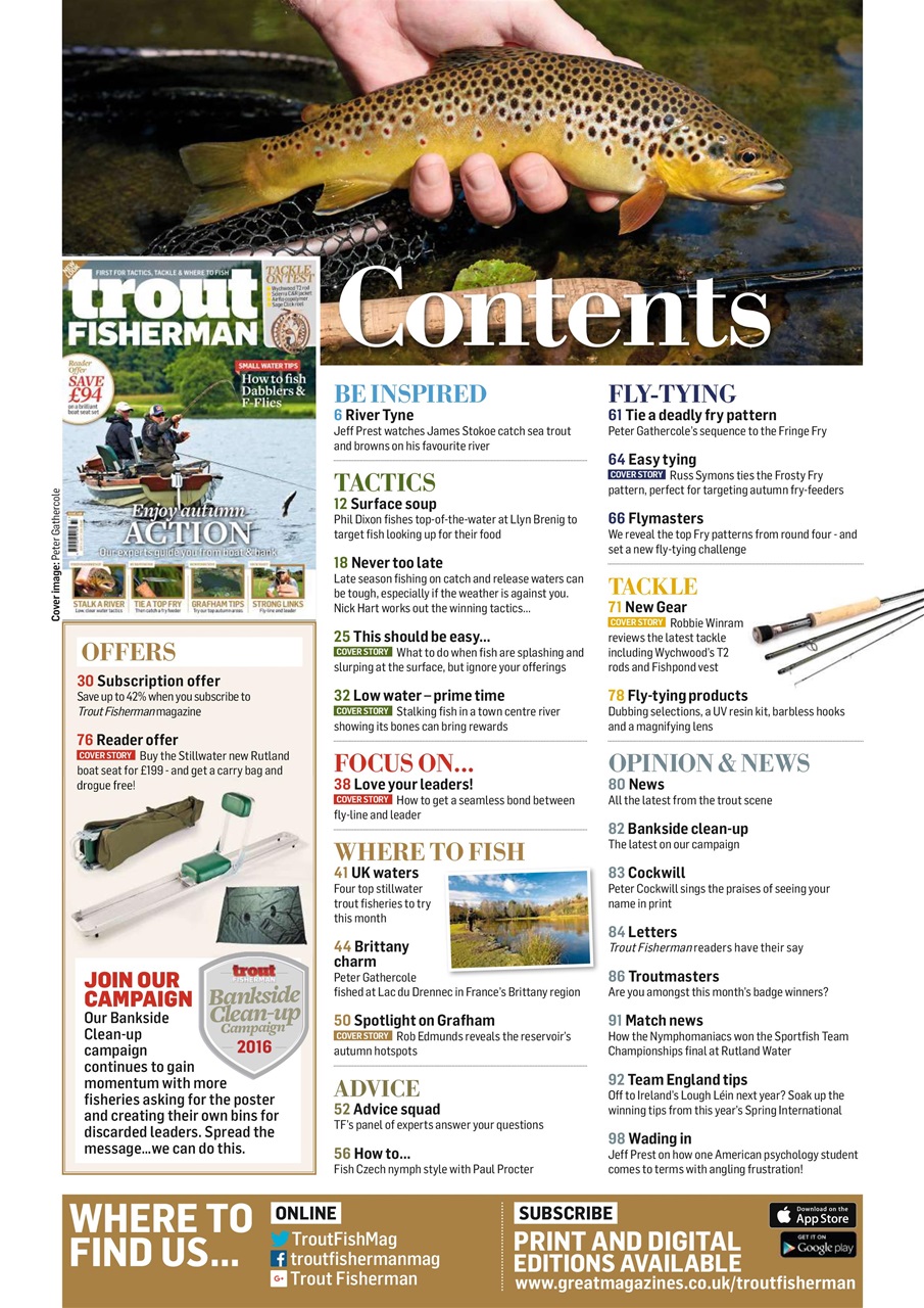 Trout Fisherman Preview Pages