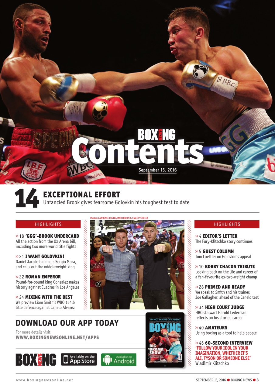 Boxing News Preview Pages