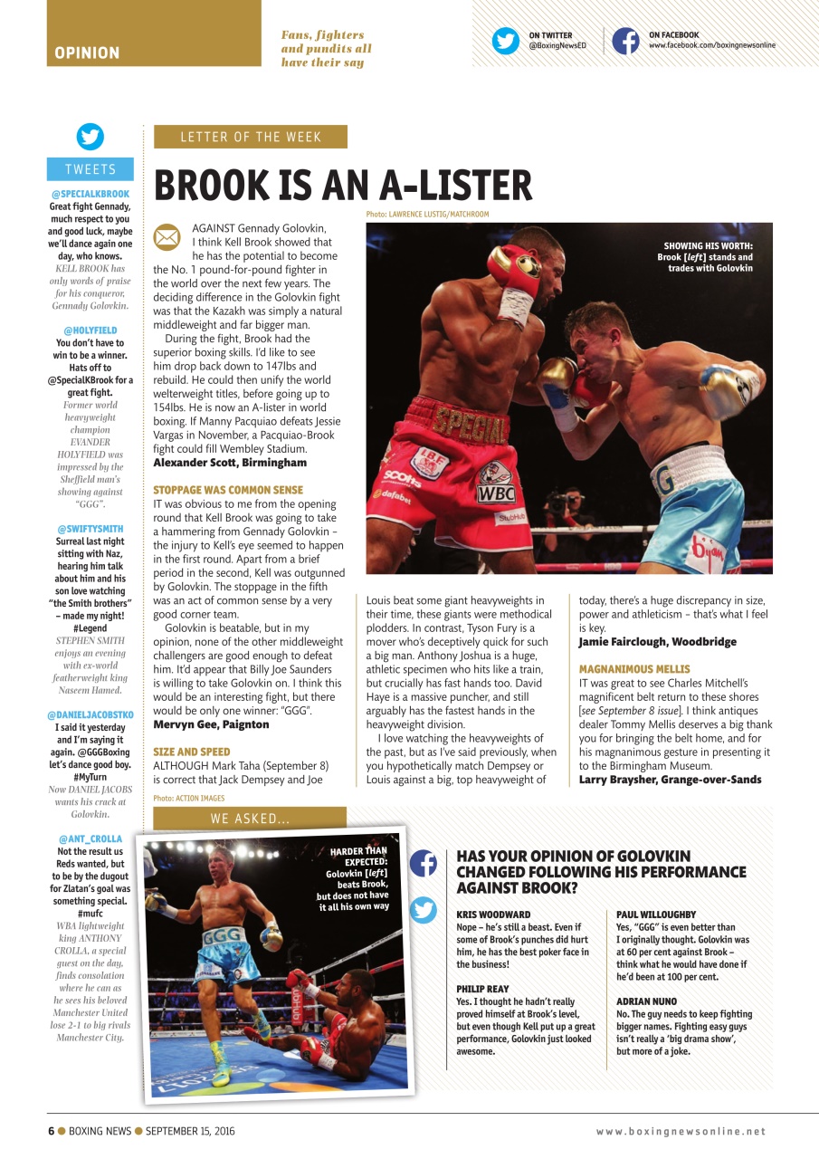 Boxing News Preview Pages