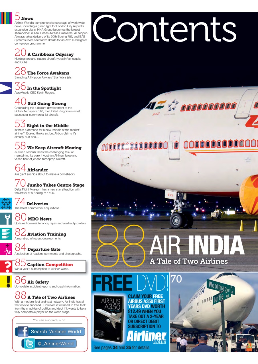 Airliner World Preview Pages