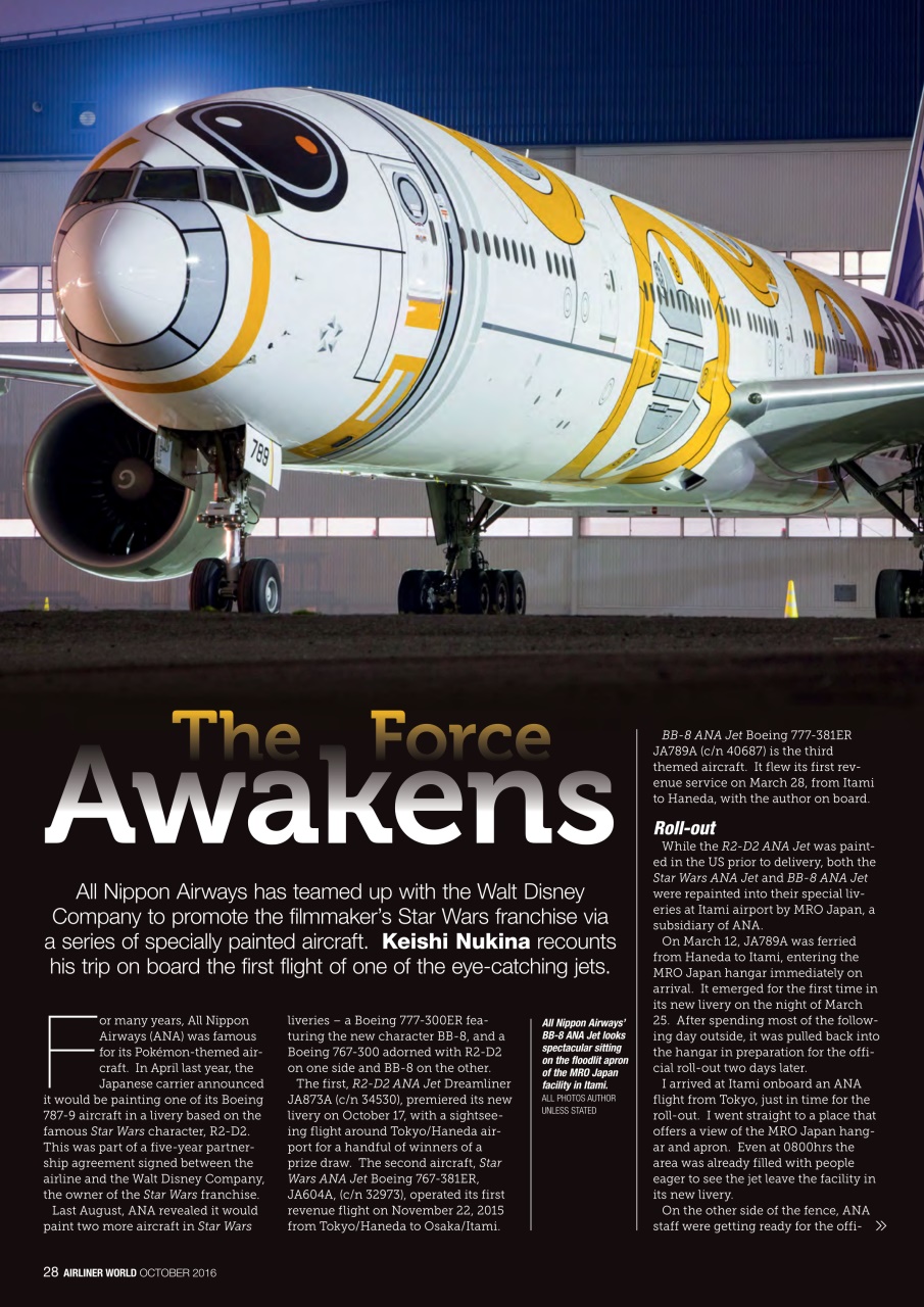 Airliner World Preview Pages