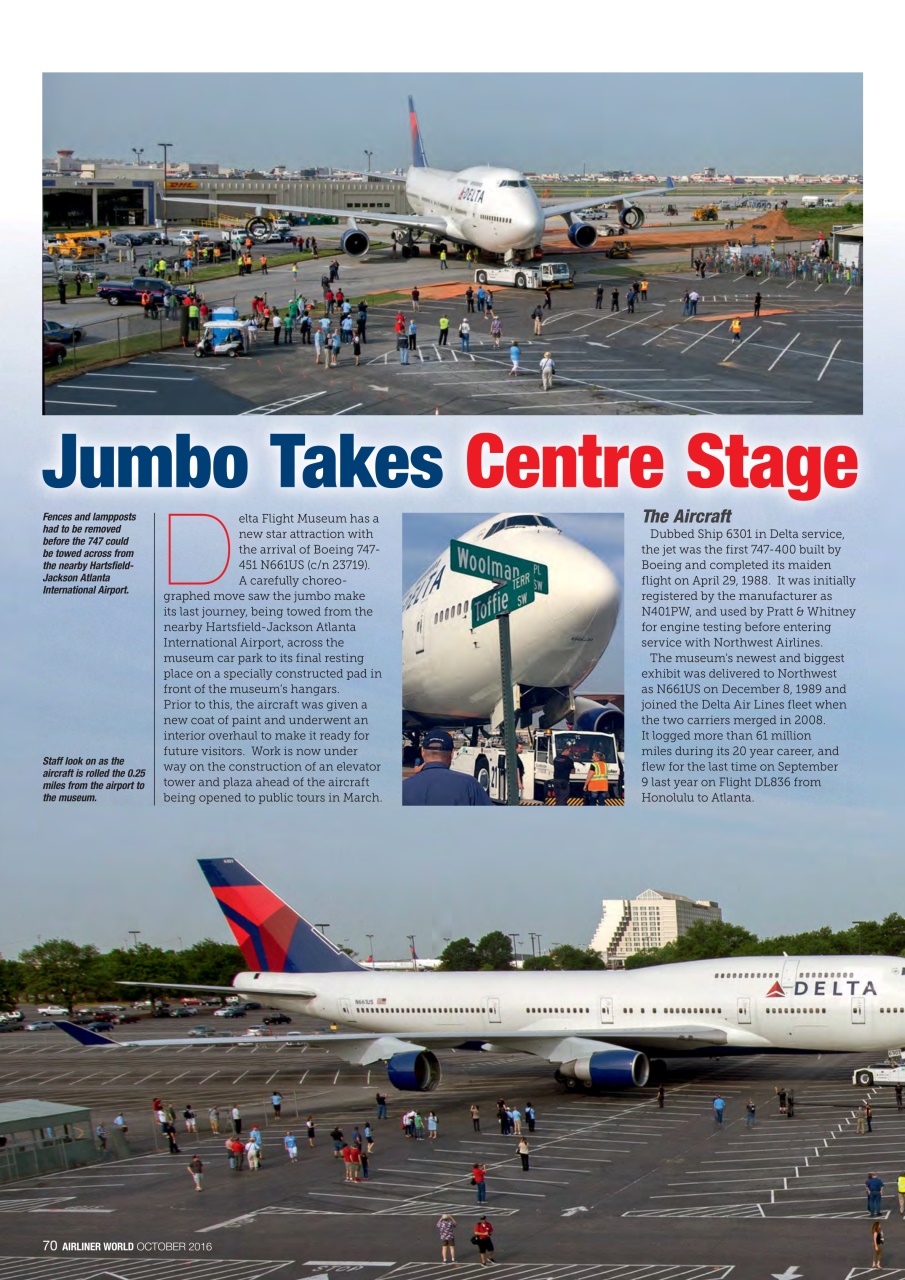 Airliner World Preview Pages