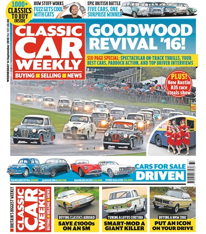 Classic Car Weekly issue 14th September 2016