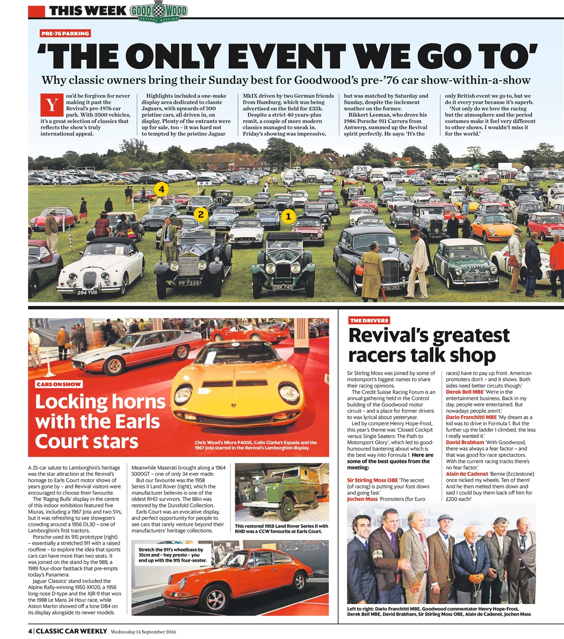Classic Car Weekly Preview Pages