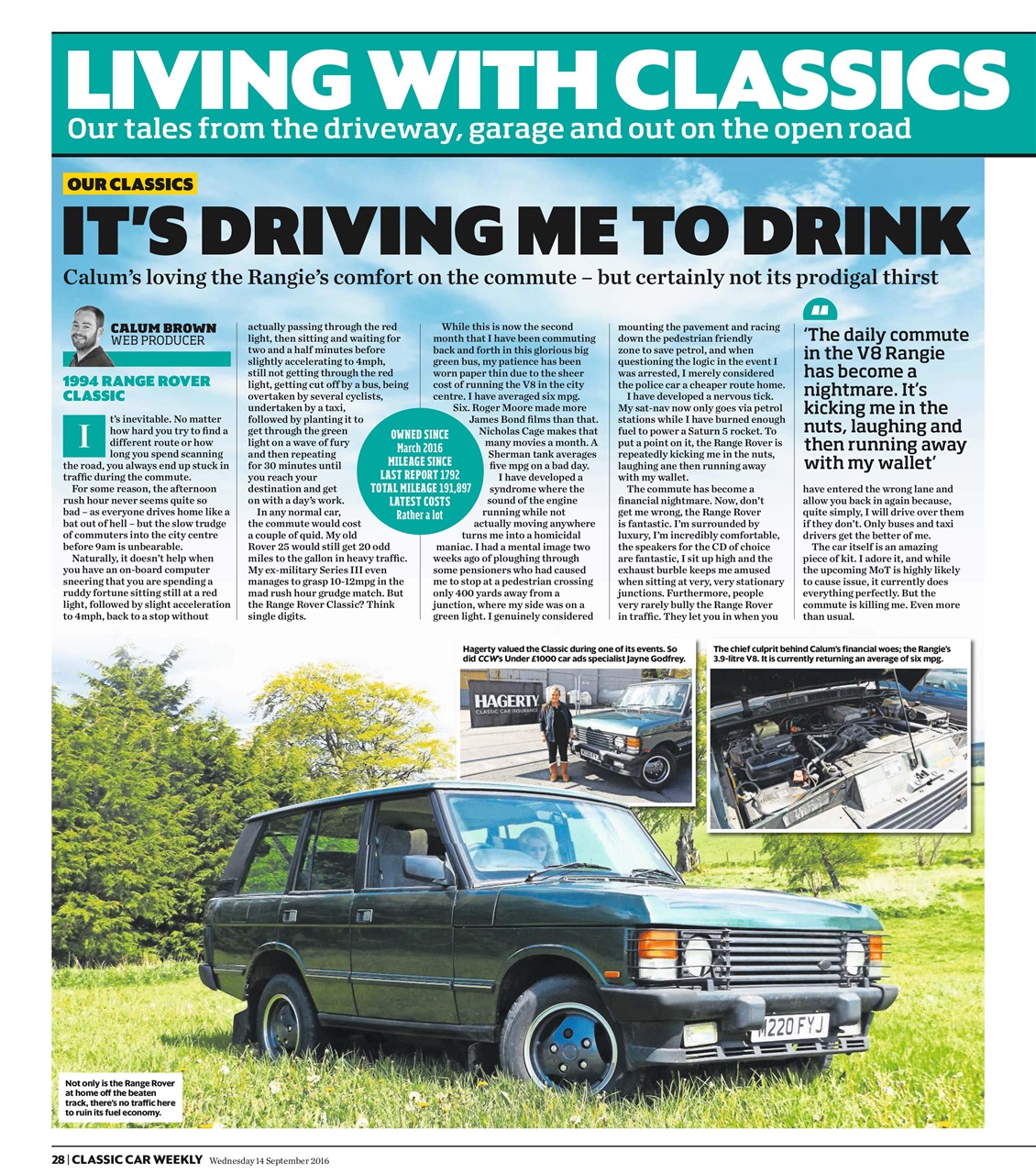 Classic Car Weekly Preview Pages