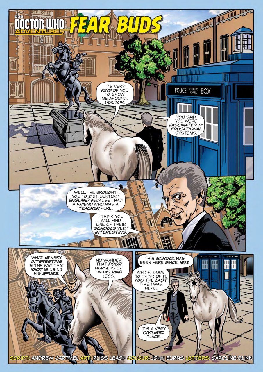Doctor Who Adventures Magazine Preview Pages