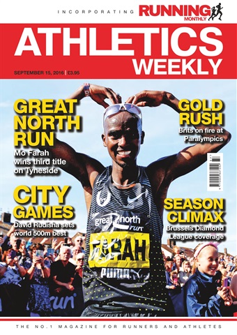 AW – Athletics Weekly Magazine issue 15/09/2016