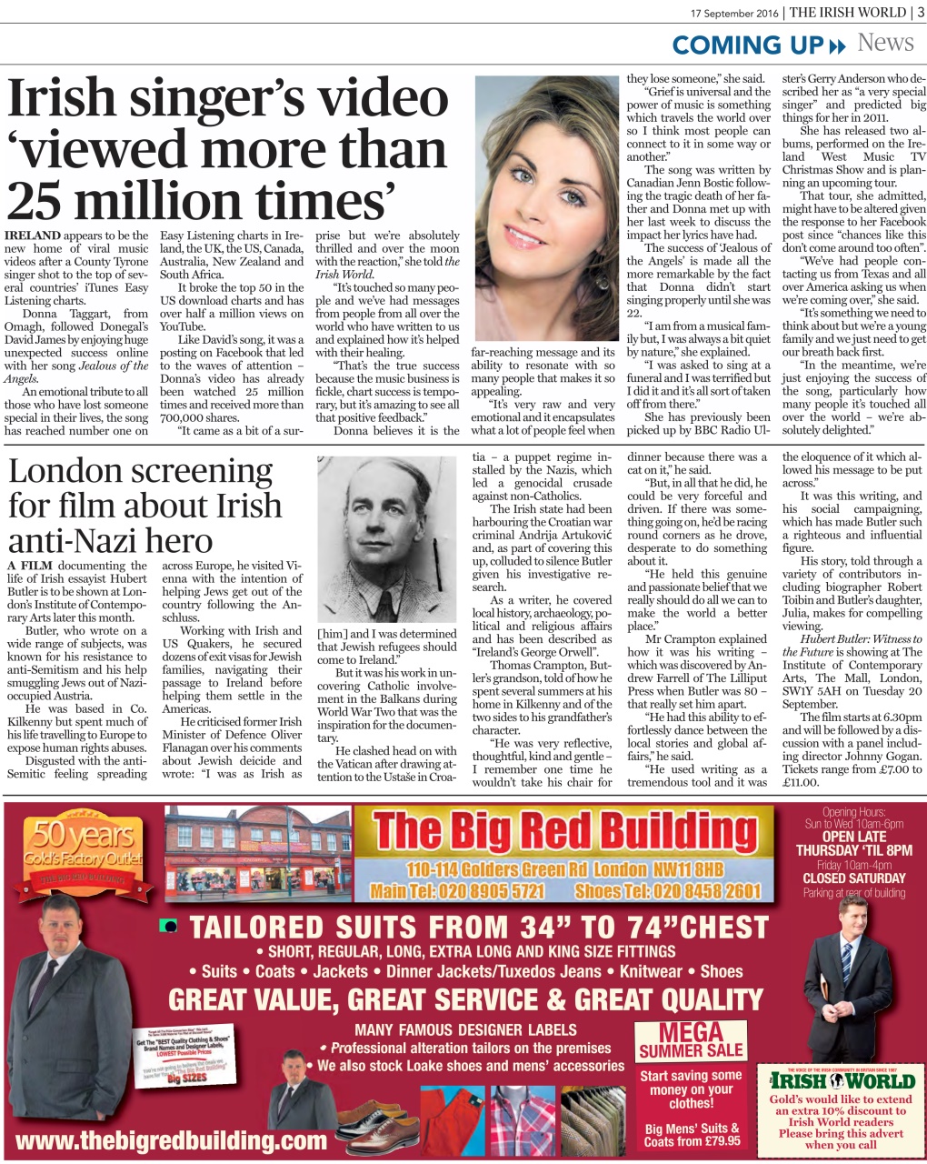 Irish World Preview Pages