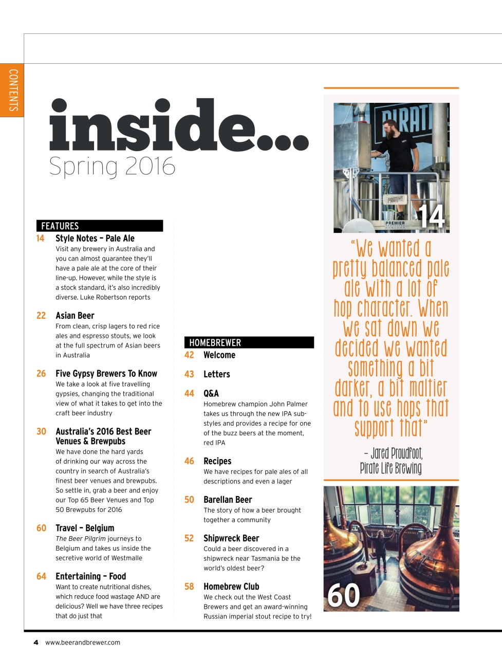 Beer and Brewer Preview Pages