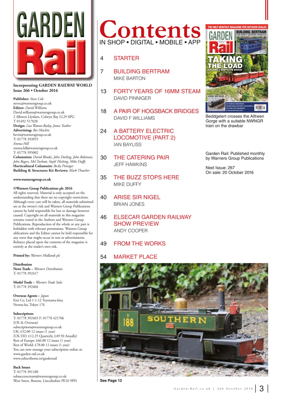 Garden Rail Preview Pages