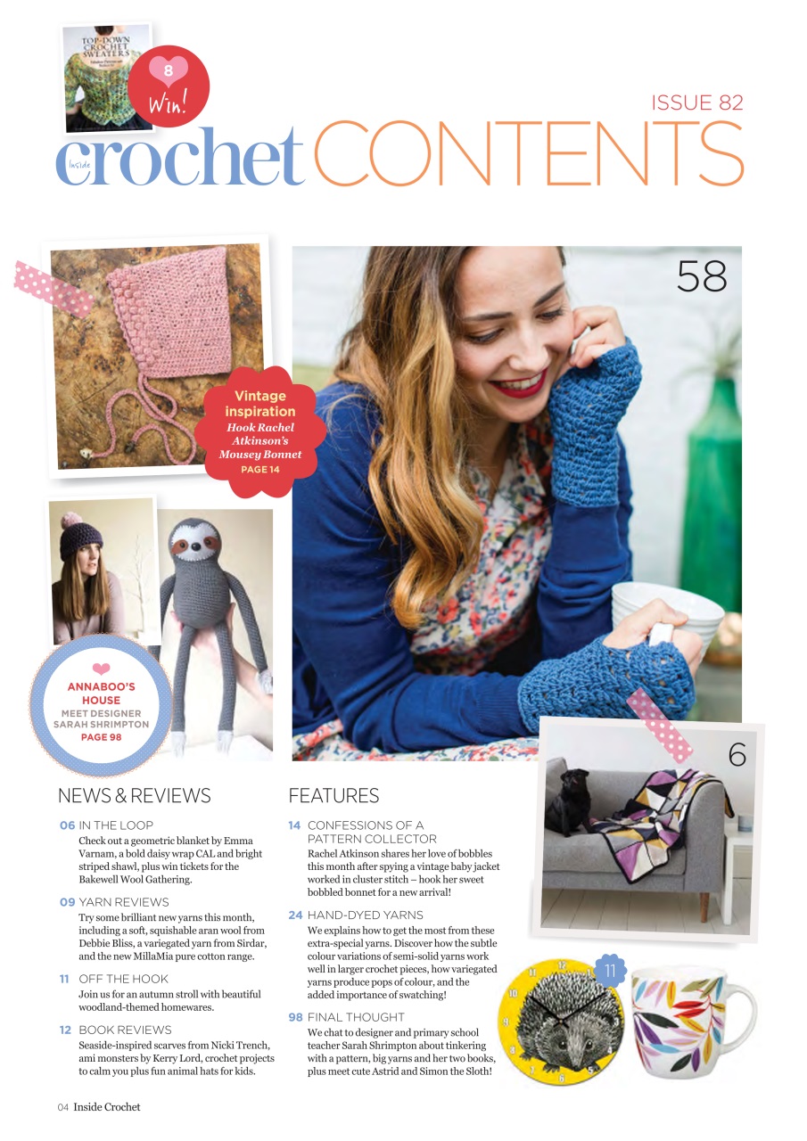 Inside Crochet Preview Pages