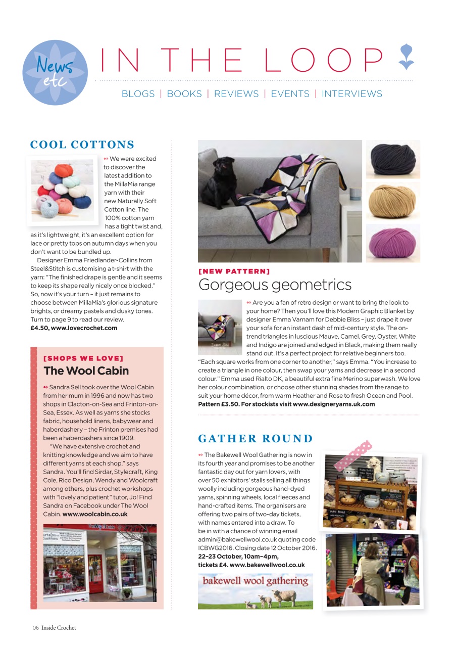 Inside Crochet Preview Pages