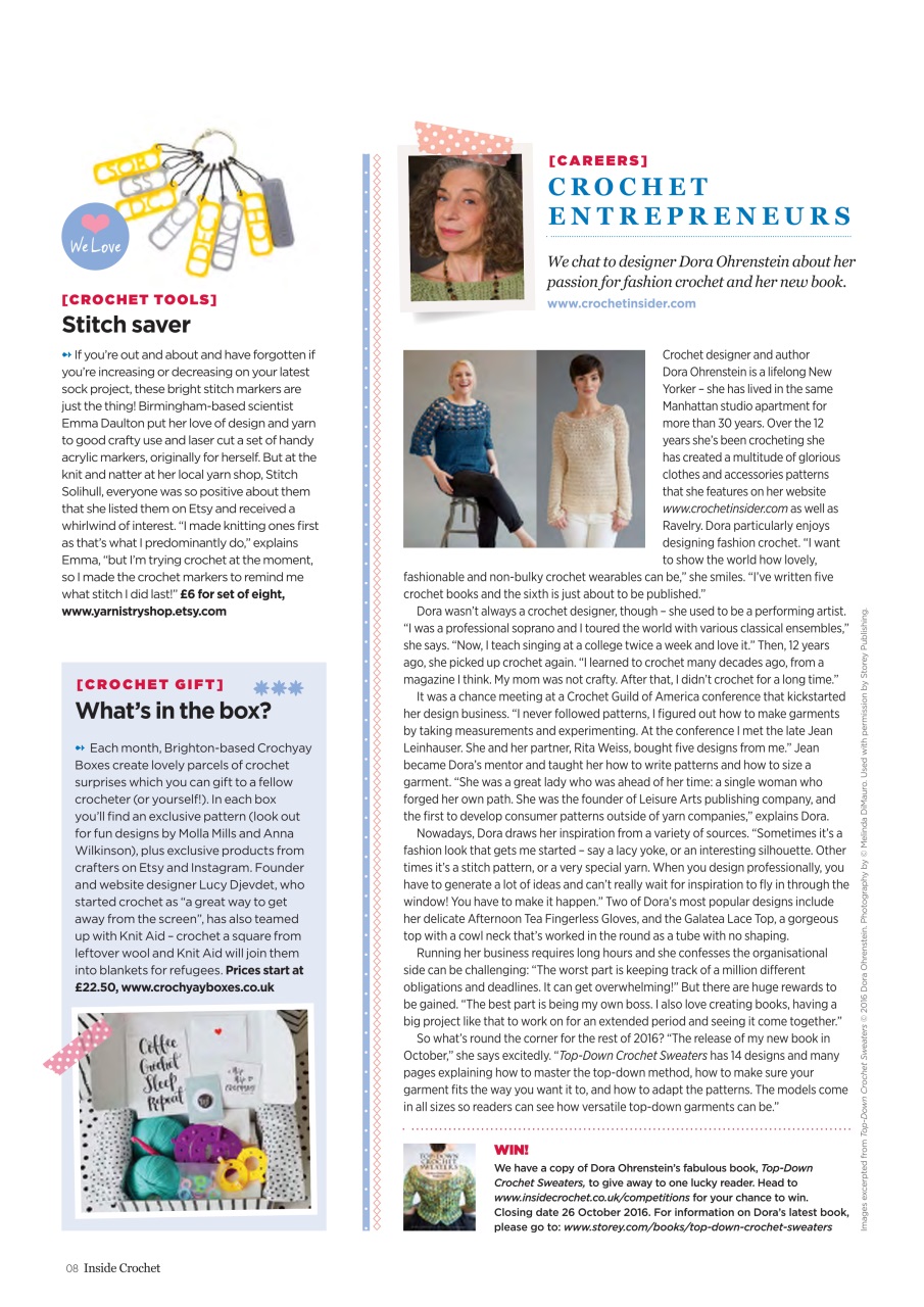 Inside Crochet Preview Pages