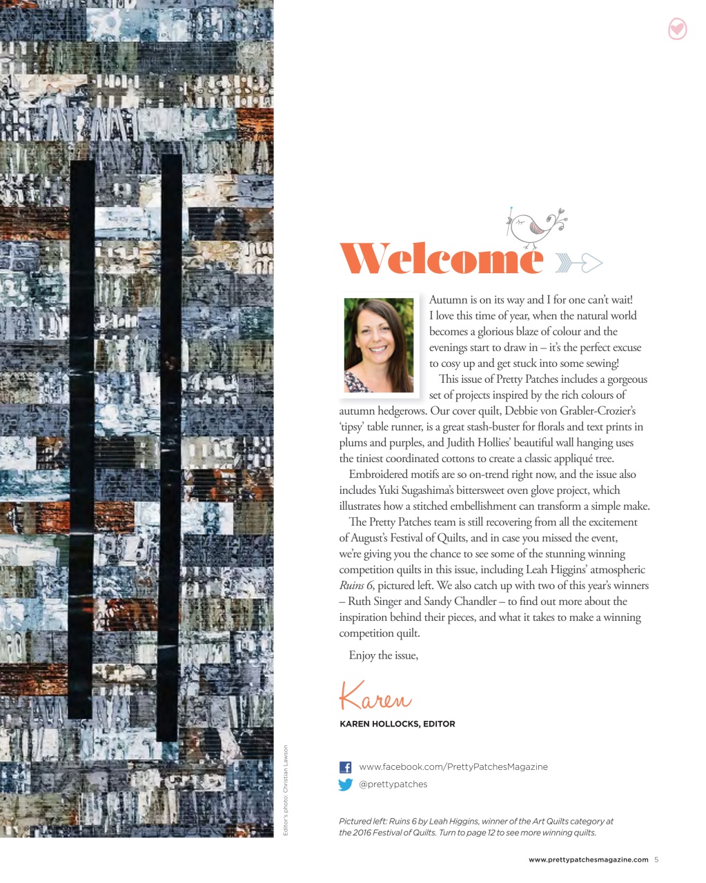 Pretty Patches Magazine Preview Pages