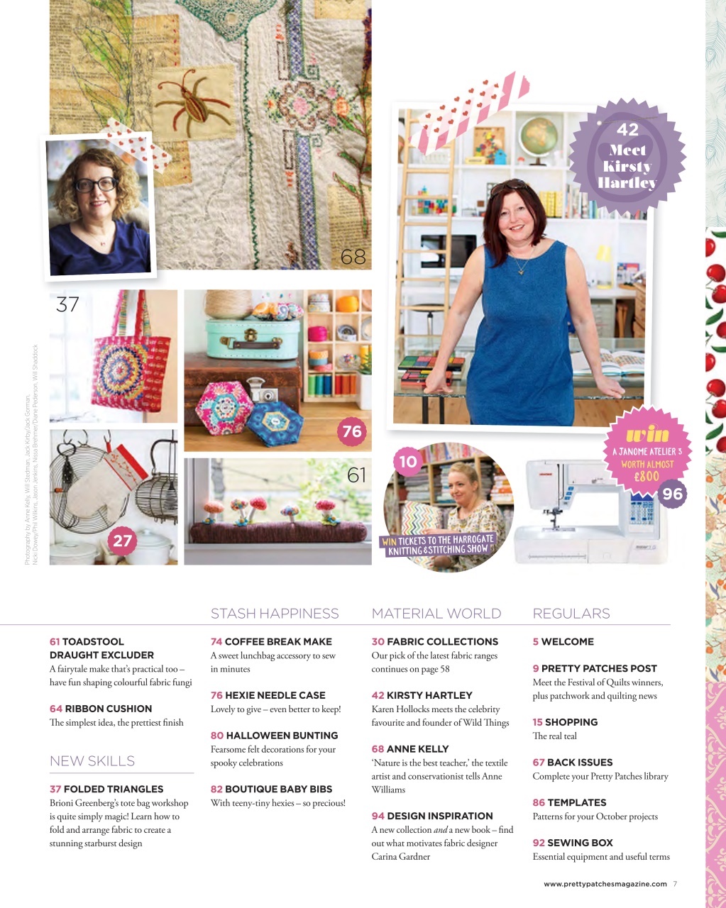 Pretty Patches Magazine Preview Pages