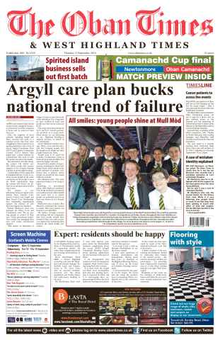 The Oban Times & Lochaber Times issue 15th September 2016