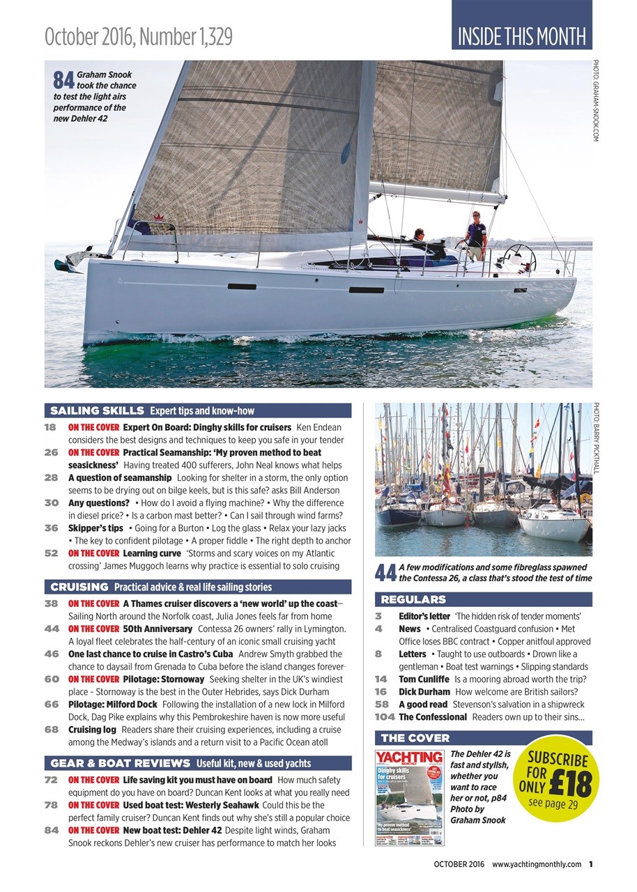 Yachting Monthly Preview Pages