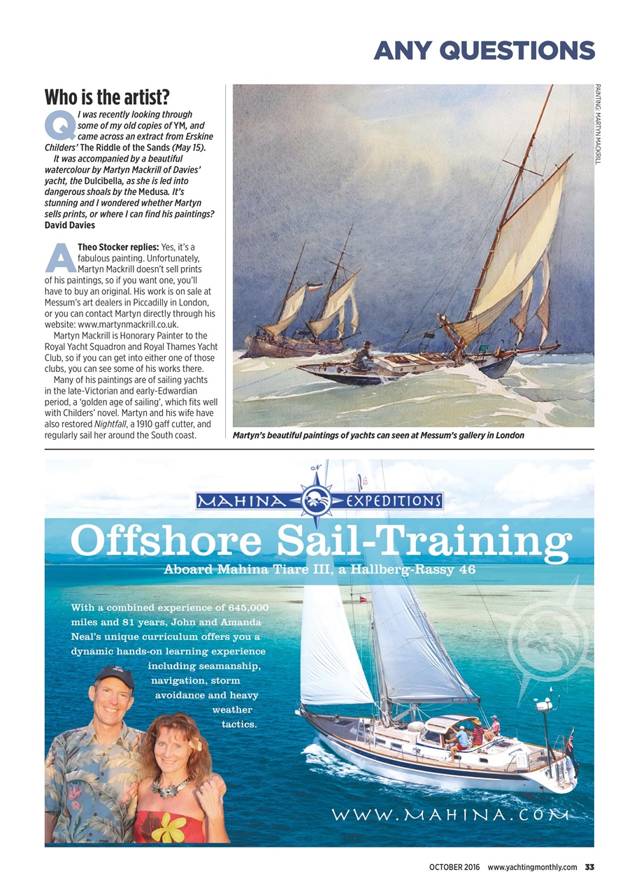 Yachting Monthly Preview Pages